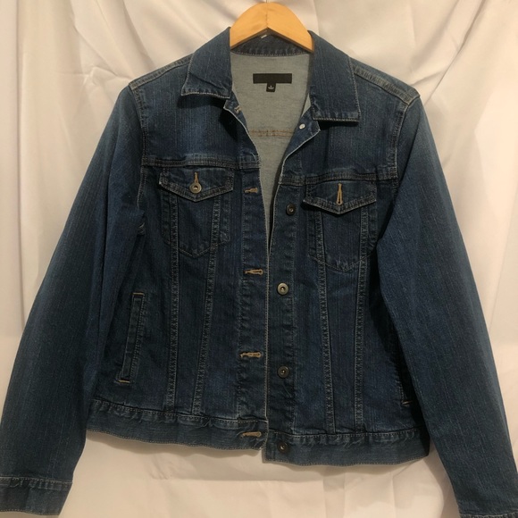 Uniqlo Darkwashed Jean Jacket - Picture 1 of 3